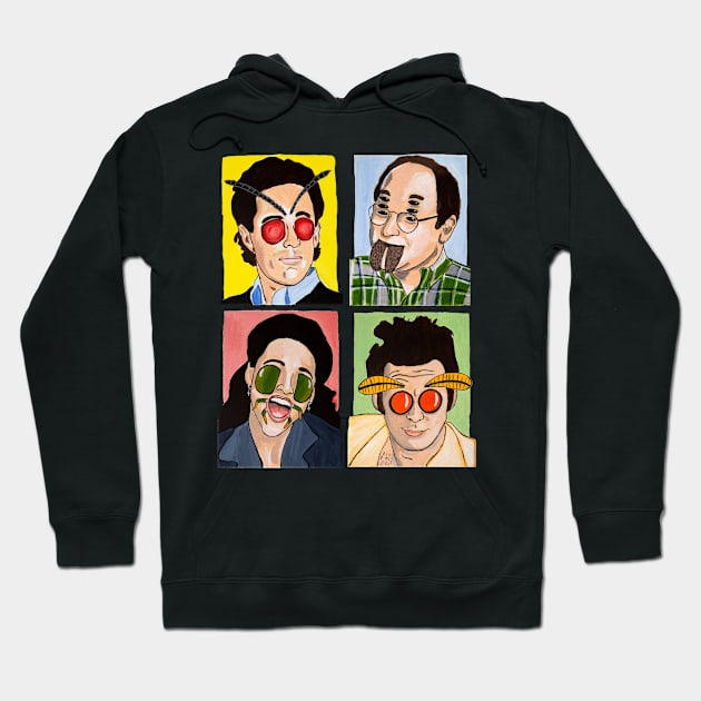 Seinfeld Bugs Hoodie by awkwardhandgestures